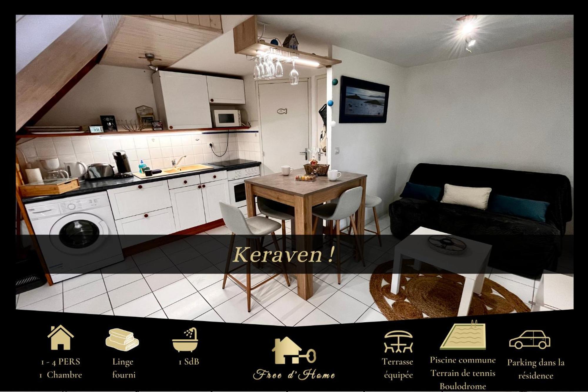Keraven, Charmante Maisonnette, Piscine Commune 1-4 Personnes Moëlan-sur-Mer Exterior foto